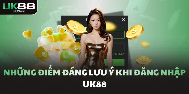 Những điểm đáng lưu ý khi đăng nhập UK88